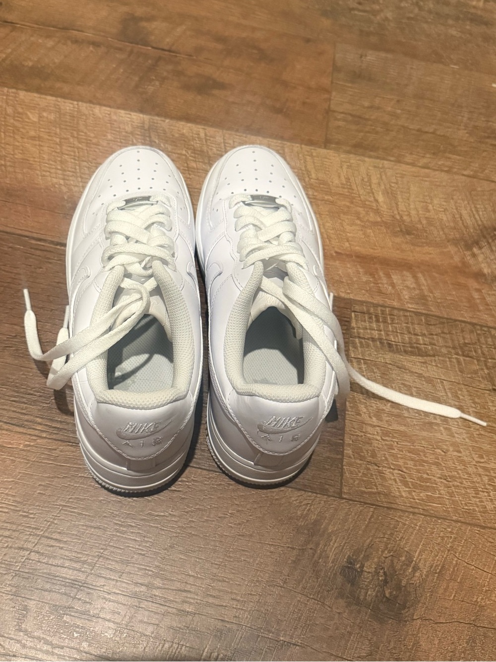 Nike Air Force 1 Low Mens/Womens Sneakers - White Size 8.5. Worn once! - Picture 5 of 5